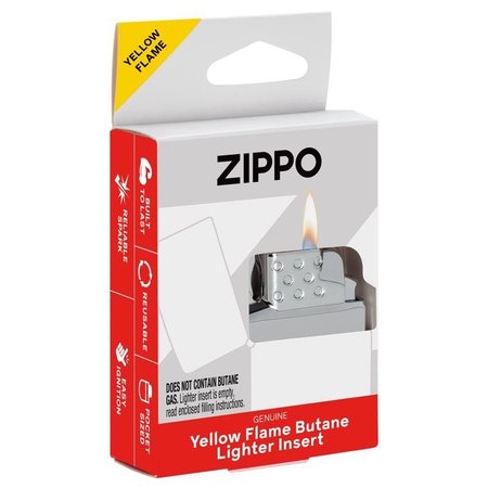 Zippo Silver Yellow Flame Lighter Insert 1 pk 65800
